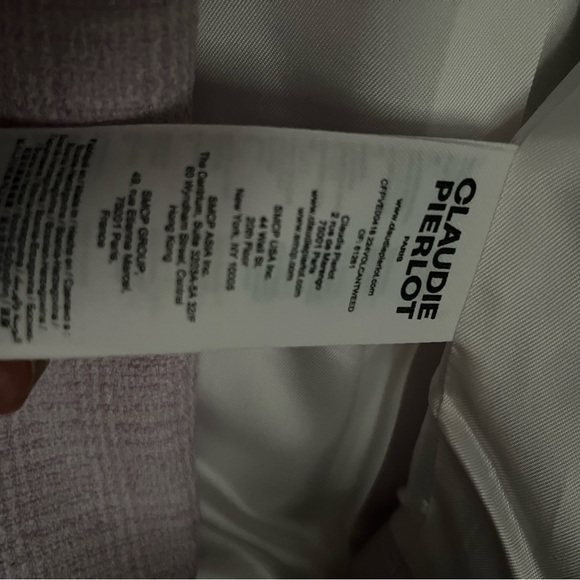 Claudie Peirlot. French designer. Beautiful suit! Never worn. NWOT size 0-2 - Picture 9 of 10